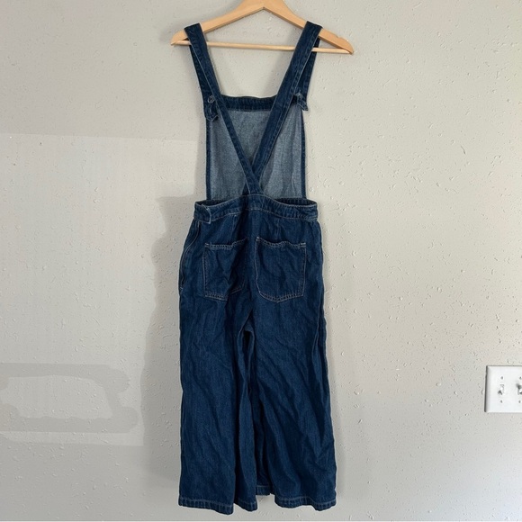 GAP Dark Blue Denim Jumpsuit Overalls Casual Classic Small - Picture 6 of 8